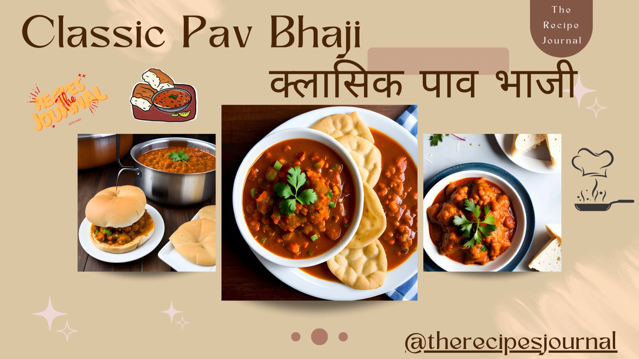 Classic Pav Bhaji-क्लासिक पाव भाजी